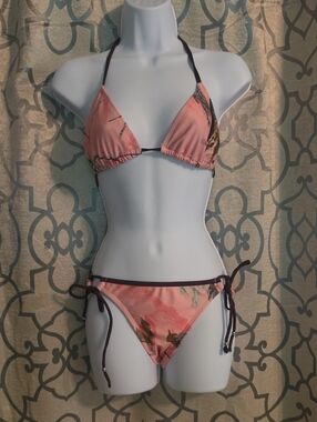 REALTREE Tie-Side Triangle Bikini - Women Swim